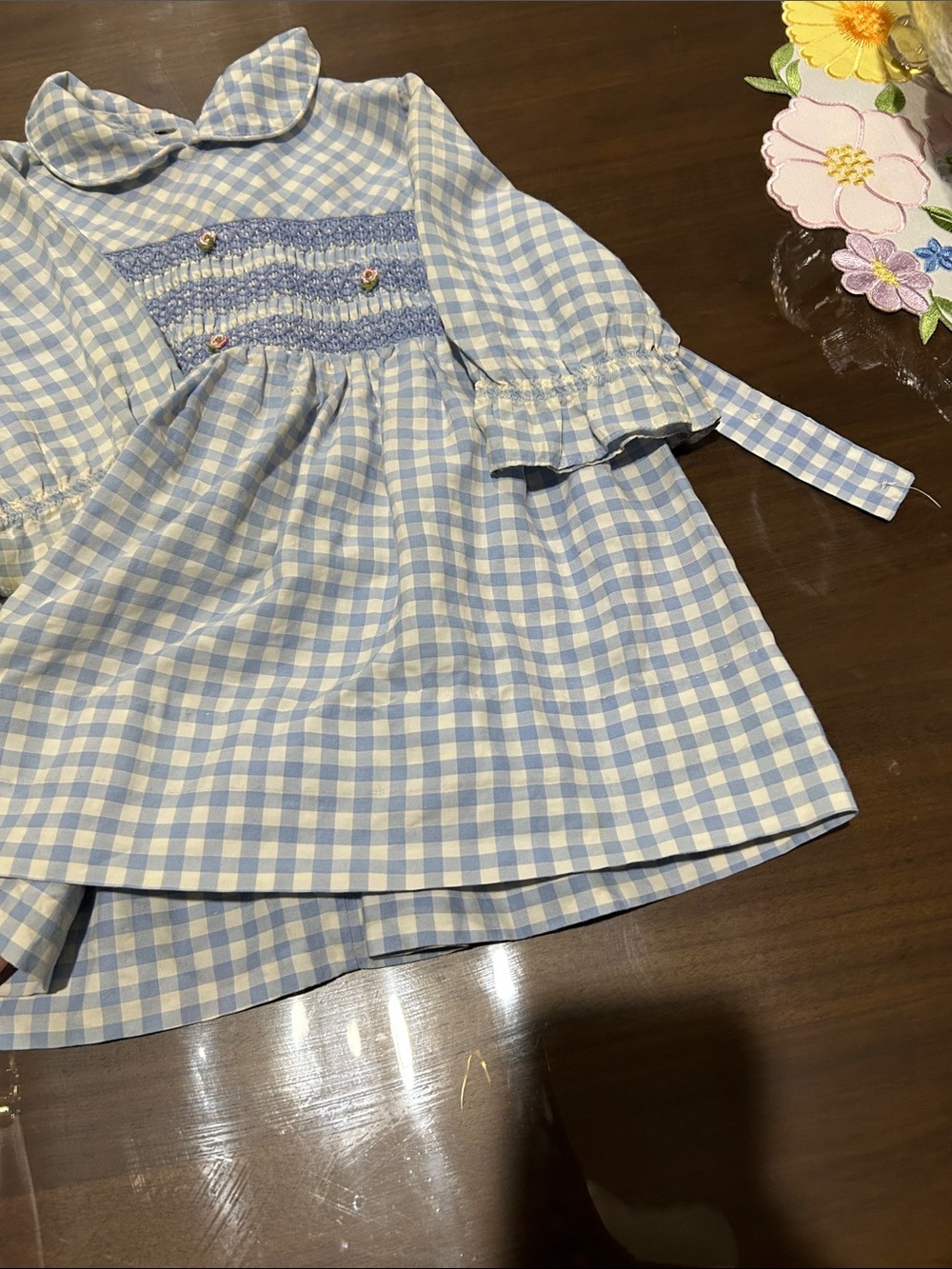 vintage Winnie the Pooh Sears Collection gingham dress Walt Disney ‘1964 - Picture 4 of 10